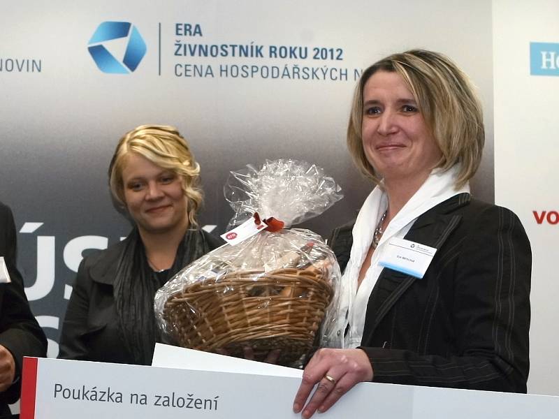 Krajské kolo soutěže Živnostník roku 2012 vyhrála Eva Němcová ze Žeravic na Hodonínsku.