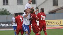 Už za šestnáct minut přípravného utkání vedlo domácí Znojmo v derby nad Zbrojovkou o tři branky. Takové vedení už lídr druhé nejvyšší soutěže nepustil a zvítězil 4:2.