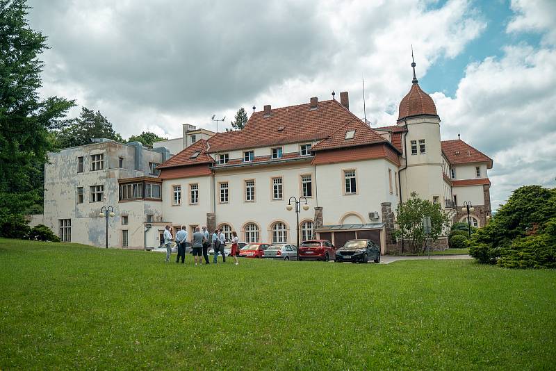 Stavba nové budovy Nemocnice Tišnov.