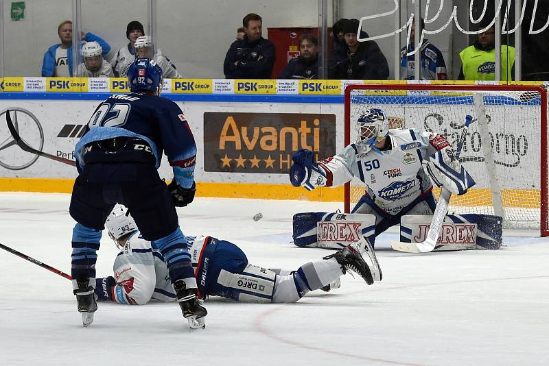 Brno 1.12.2019 - domácí HC Kometa Brno v bílém proti Rytíři Kladno