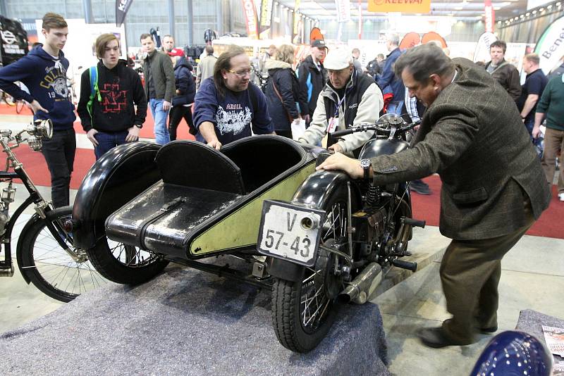 Motosalon 2018 na brněnském výstavišti.