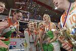 Basketbalistky Handicapu ve finále Českého poháru bojovným výkonem překvapily favorizovaného městského rivala KP Brno a v dramatickém souboji vybojovaly trofej po vítězství 88:81.