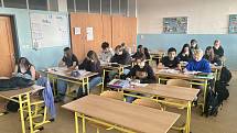Redaktorka Deníku vyrazila na reportáž do brněnské základní školy na Bakalově nábřeží. Tamní žáci jsou u přijímaček na střední nejúspěšnější.