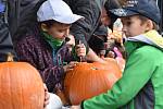 Dýním a strašidlům patřil sobotní podvečer v brněnské zoologické zahradě. Tisíce lidí tam přišlo již počtvrté oslavit americký svátek Halloween. 