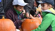 Dýním a strašidlům patřil sobotní podvečer v brněnské zoologické zahradě. Tisíce lidí tam přišlo již počtvrté oslavit americký svátek Halloween. 