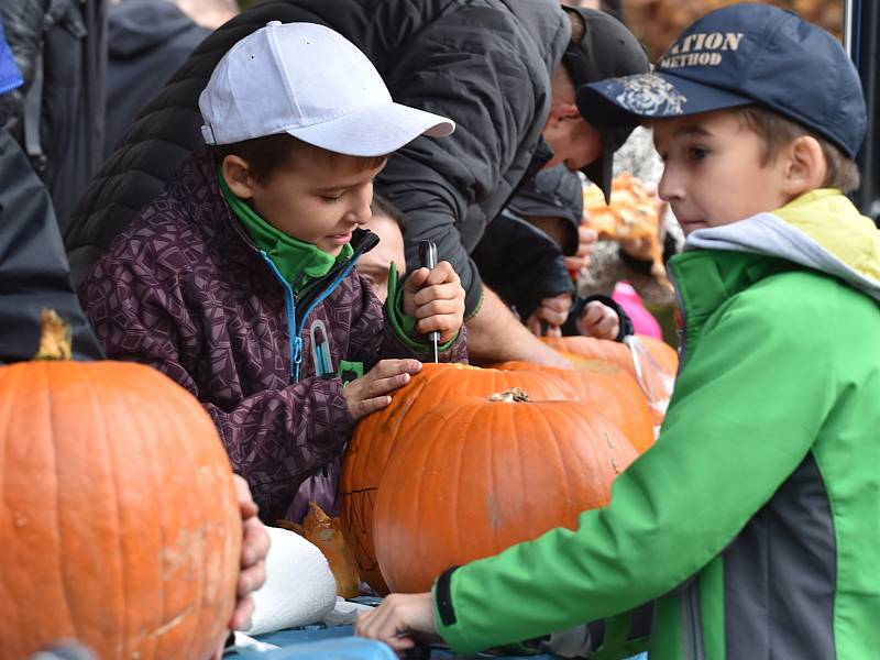 Dýním a strašidlům patřil sobotní podvečer v brněnské zoologické zahradě. Tisíce lidí tam přišlo již počtvrté oslavit americký svátek Halloween. 