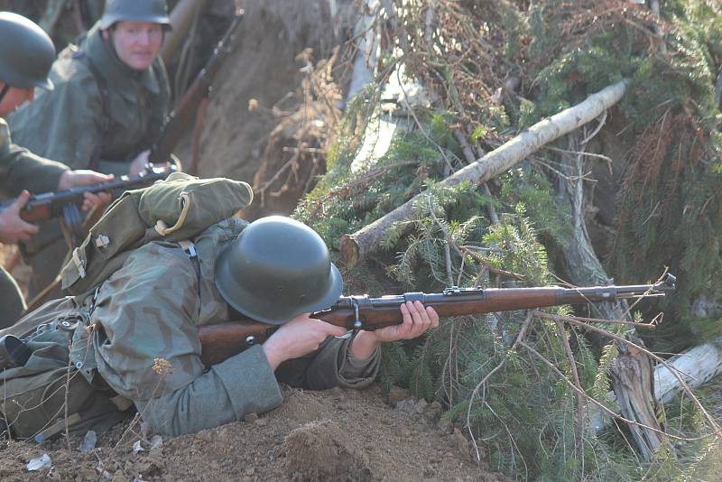 Bitvu u Narvy v roce 1944 si v sobotu připomněli v Army Parku v Ořechově na Brněnsku.