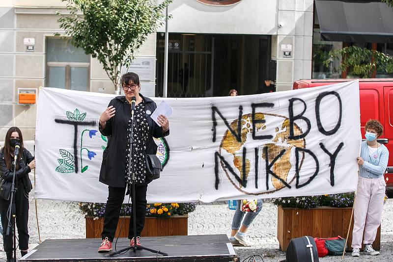 Brněnští studenti sdružení kolem klimatického hnutí Fridays for Future demonstrovali za udržitelný rozvoj planety v centru Brna. K nim se přidala řada lidí, která sdílí obavy z klimatických změn a ekologických katastrof.