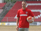 Fotbalová Zbrojovka Brno představila posily pro novou sezonu. Na snímku hráč Jan Polák.