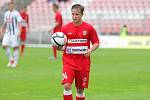 Fotbalisté brněnské Zbrojovky porazili na vlastním stadionu českobudějovické Dynamo 3:1.