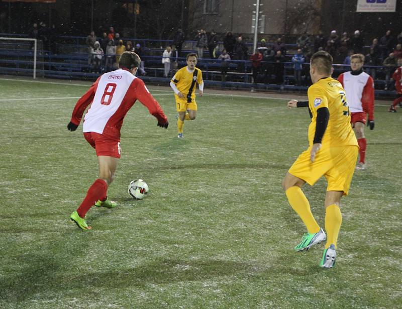 Fotbalisté Blanska v Lize malého fotbalu porazili Brno 7:1.