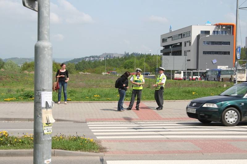 Policisté oslovili v Brně sto dvacet chodců a také dvacet cyklistů