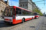 Město Brno daruje ukrajinskému Charkovu dvě tramvaje a šest trolejbusů.