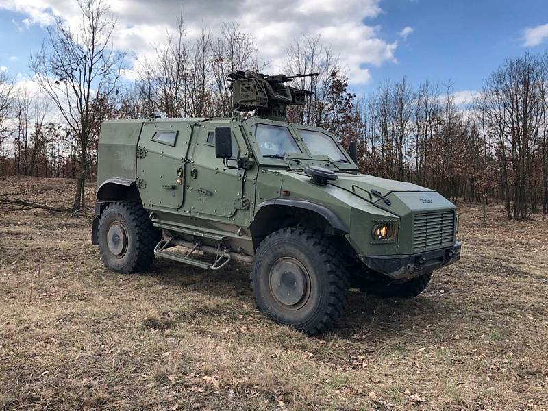 Taktické obrněné vozidlo ATV Zetor Gerlach 4x4 úspěšně absolvovalo certifikační testy protiminové odolnosti.