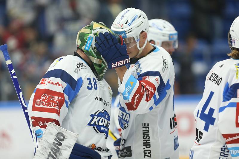 Hokejisté Komety podlehli v utkání třetího kola Kladnu 1:3.