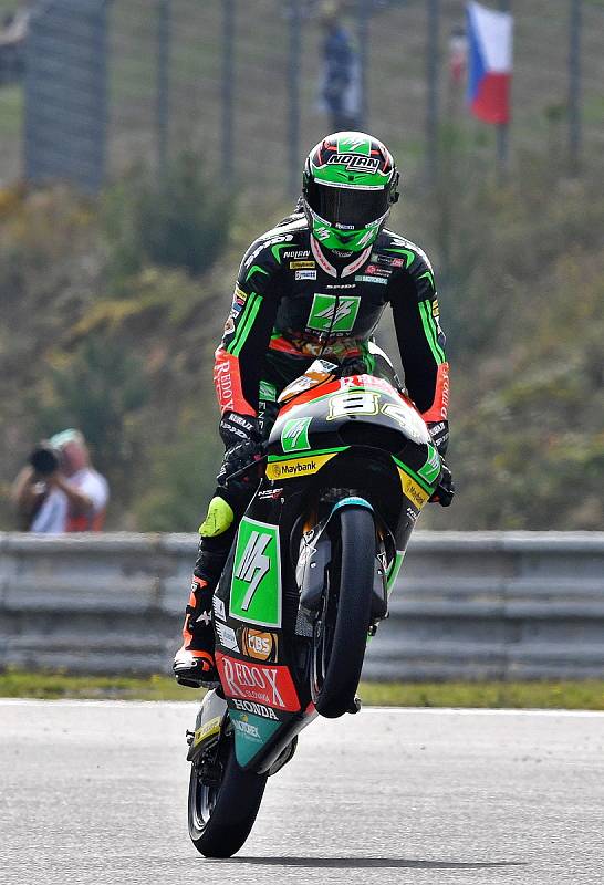 Sobotní program brněnské Grand Prix na Masarykově okruhu. Jakub Kornfeil.