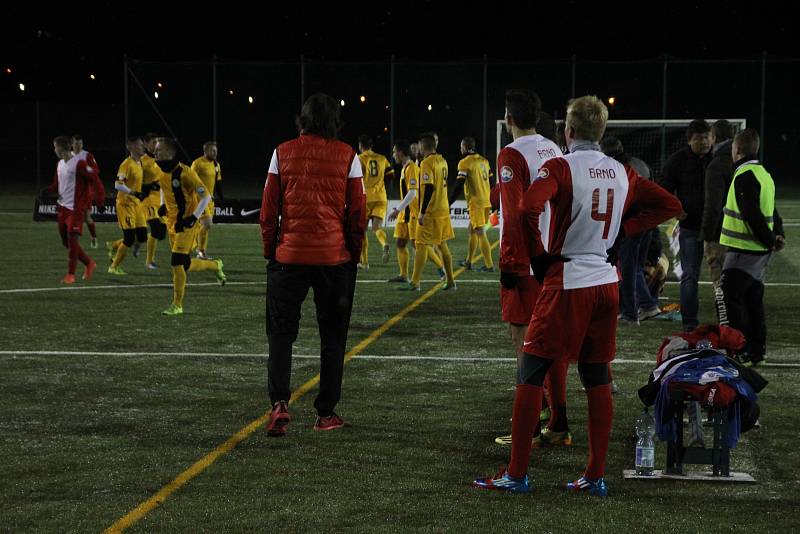 Fotbalisté Blanska v Lize malého fotbalu porazili Brno 7:1.