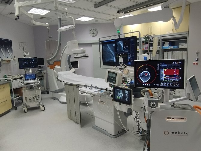 Brněnská nemocnice má nově jako jediná v České republice nejmodernější kardiologické sály.