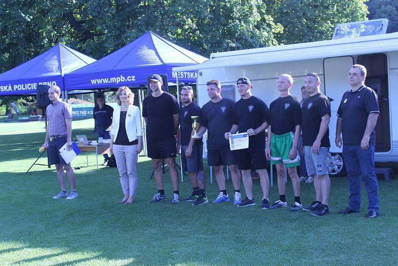 Městská policie Brno dnes pořádala dvanáctý ročník sportovního dne.