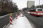 V Provazníkově ulici vznikla nová točna autobusů.