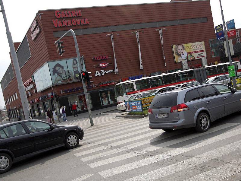 Obchodní centrum Vaňkovka.