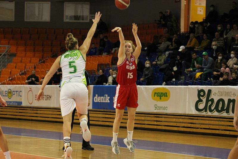 Basketbalistky Králova Pole na závěr skupiny porazily Haukar.