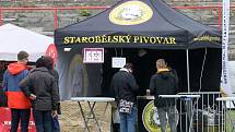 První ročník hudebně pivního festivalu Beer Fest Brno 2017 na fotbalovém stadion za Lužánkami v Brně.