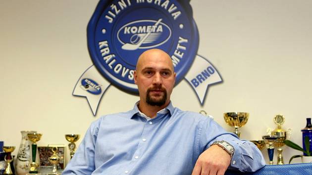 Majitel hokejové Komety Libor Zábranský.