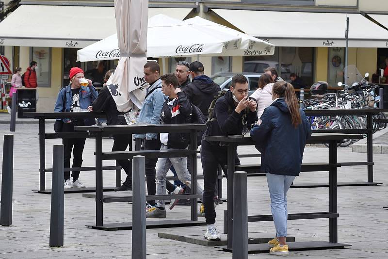 Brno 13.5.2020 - omezený provoz na zahrádkách v době koronavirových opatření