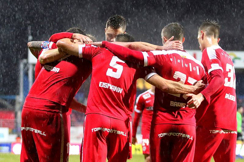 FC Zbrojovka Brno (červená) - FK Viktoria Žižkov