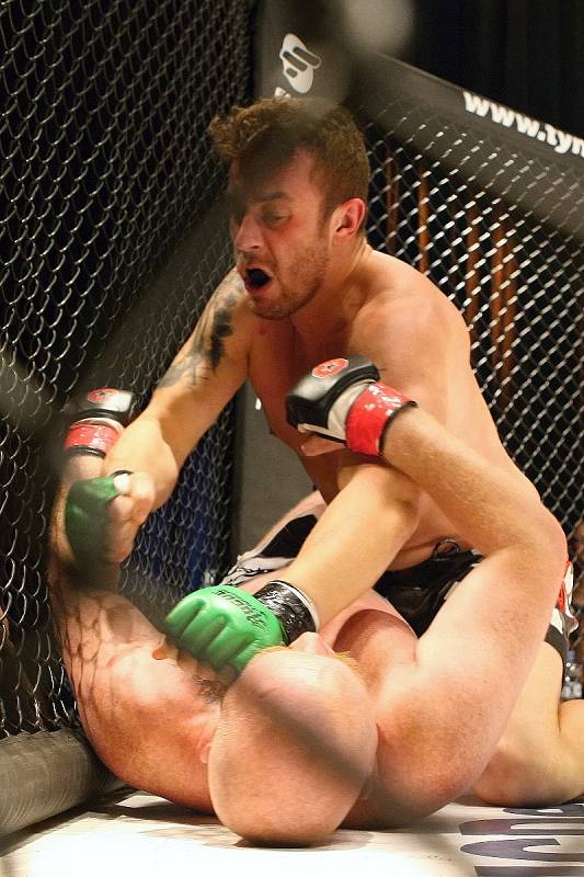 Drsnou zábavu v kleci s názvem MMA Cage Fight přivedl už podruhé do Brna oddíl Jetsaam Gym