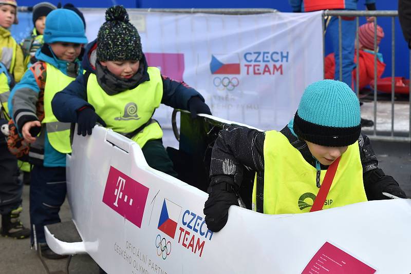 Olympijský festival v areálu brněnského výstaviště.