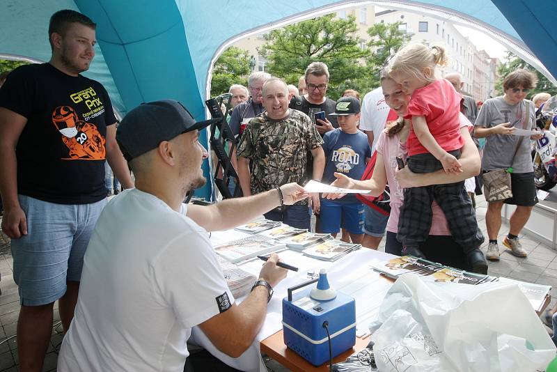 Brno 6.8.2020 - MotoGP 2020 - doprovodný program Velká cena v Centru Brna