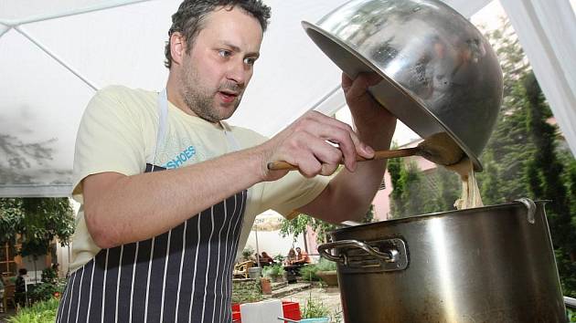 Šéfkuchař brněnské restaurace Hansen Radim Procházka.