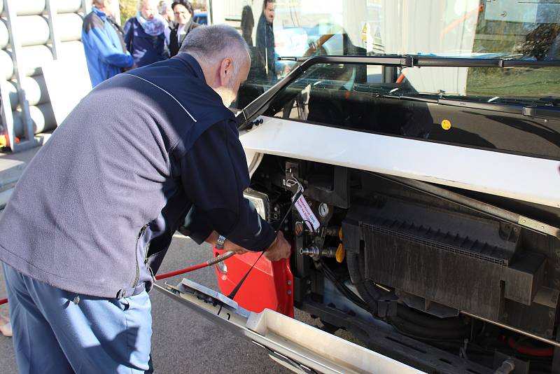 Brněnský dopravní podnik testuje autobus na bioplyn z odpadní vody.