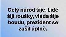 Vtipy, kterými se v posledních dnech baví lidé na sociálních sítích.