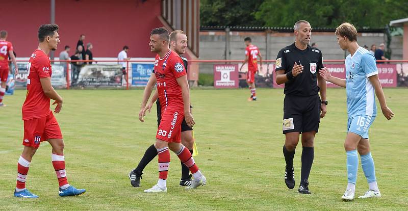 Druhý přípravný zápas odehrála Líšeň v Pohořelicích proti juniorce Slovanu Bratislava, po gólech Čermáka a Zikla vyhrála 2:0.