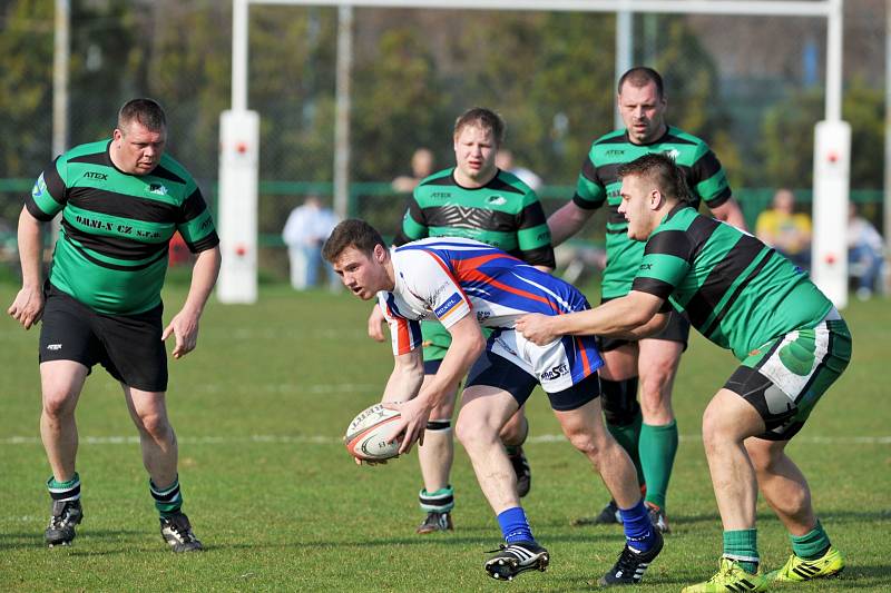 Ve druhém jarním kole extraligy ragby vyhrál JIMI Vyškov derby v Brně s Dragonem 28:21. 