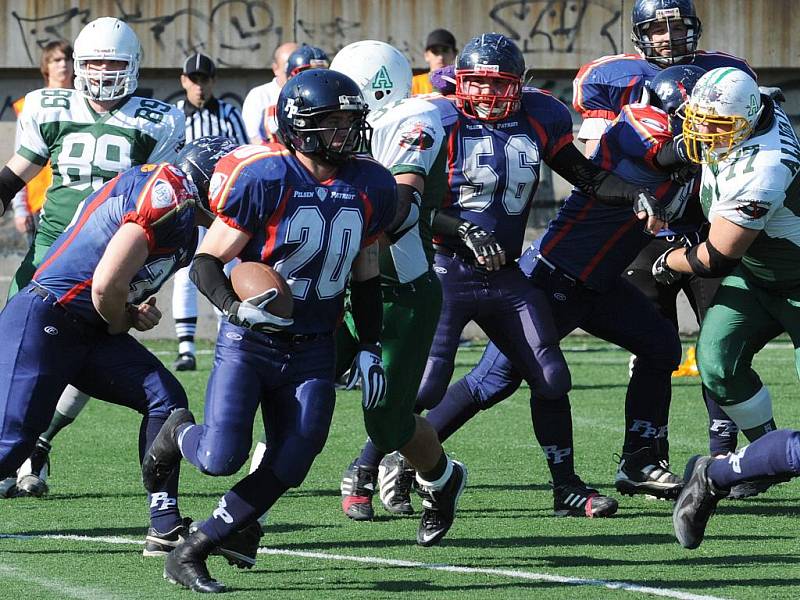 Alligators Brno vs. Pilsen Patriots.