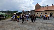 Brno - Na hradě Veveří se konal keltský hudební festival Lughnasad.