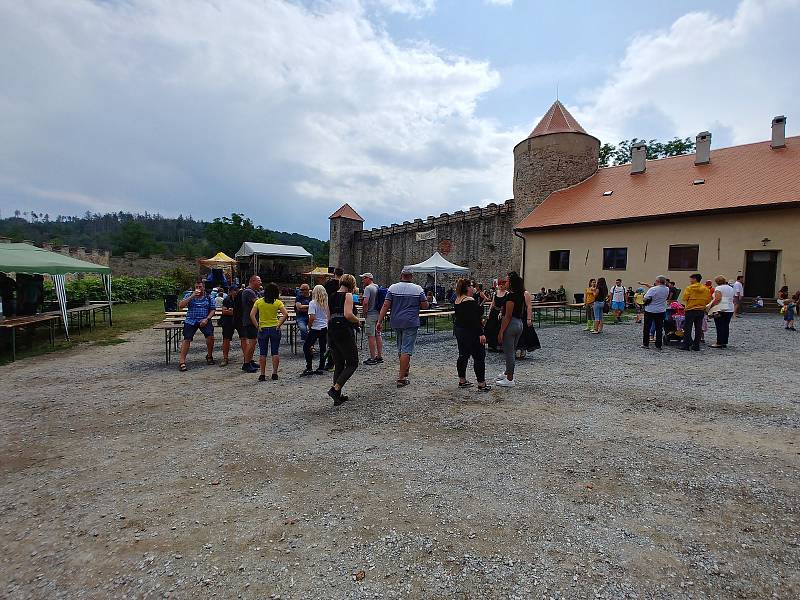 Brno - Na hradě Veveří se konal keltský hudební festival Lughnasad.