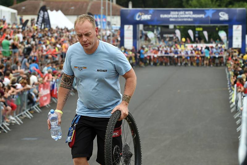 Brno 28.7.2019 - Mistrovství Evropy horských kol v Brně