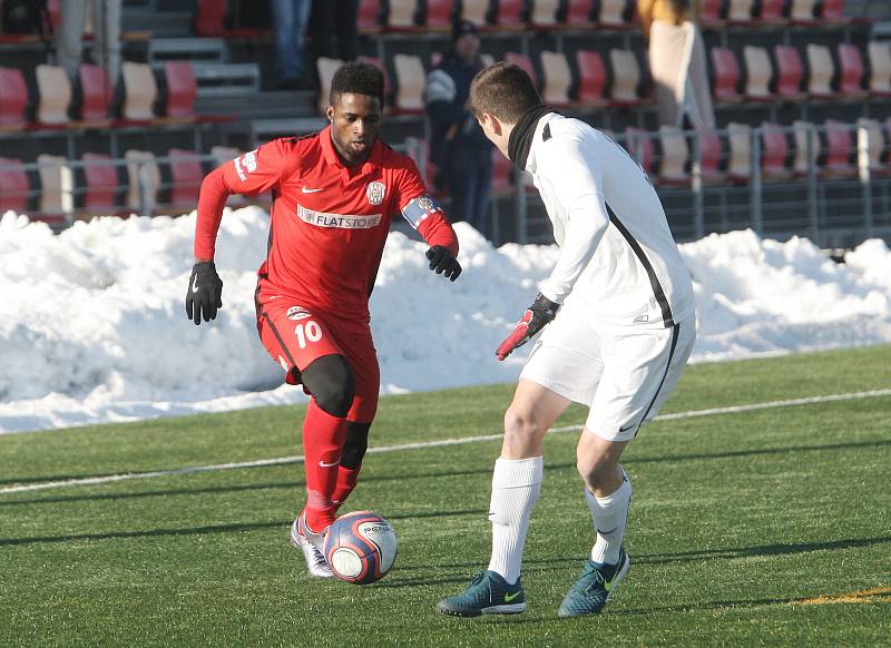 Tipsport liga. Zbrojovka Brno - Skalica.