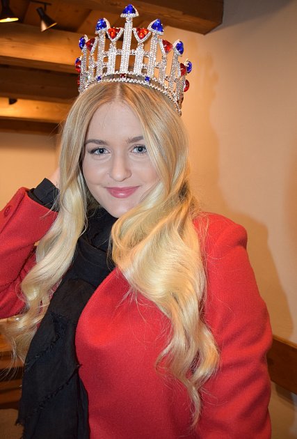 Sarah Horáková, první vicemiss Miss České republiky 2021.