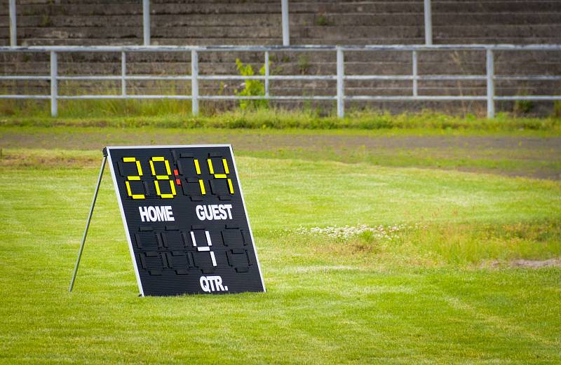 Brněnští Aligátoři podlehli Prague Lions 14:28.