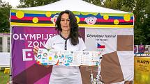 V brněnských Pisárkách bude Olympijský festival. Před otevřením se do areálu podívala ambasadorka festivalu, bývalá brněnská tenistka Lucie Šafářová, a další hosté.