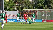 Fotbalisté brněnské Zbrojovky prohráli popáté v řadě, tentokrát 27. kole první ligy podlehli Jablonci 0:3.