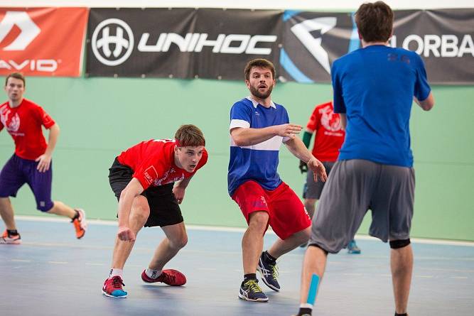 Loňské halové mistrovství České republiky v ultimate frisbee.