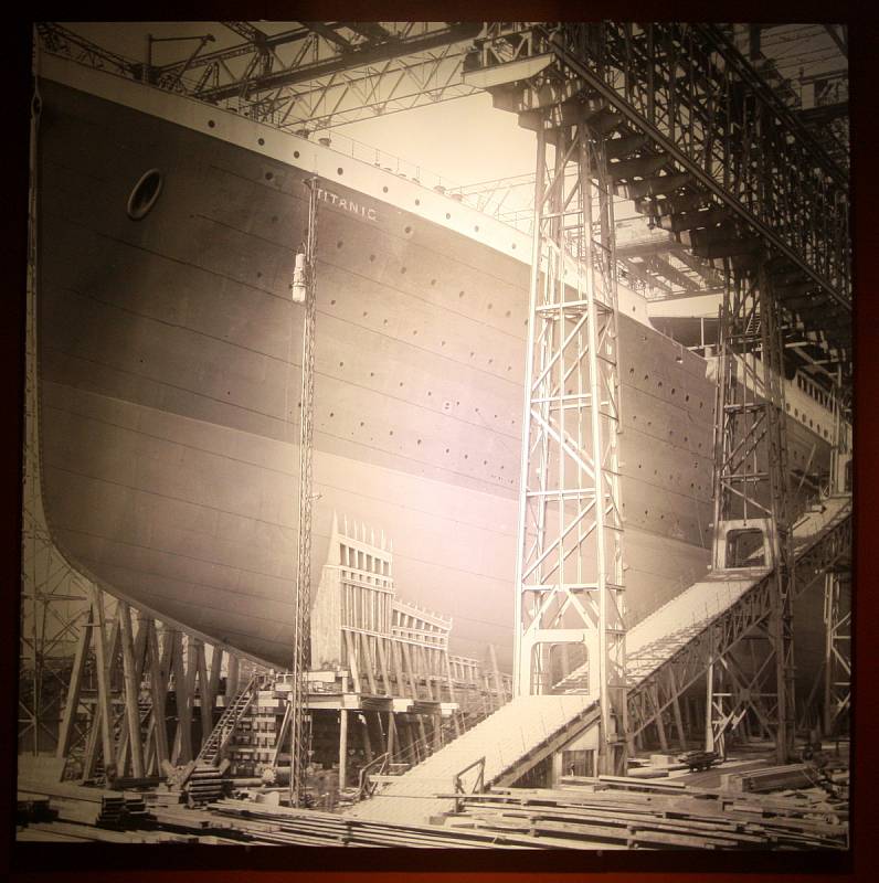 Výstava Titanic v pavilonu C brněnského výstaviště