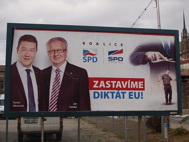 Předvolební billboard.